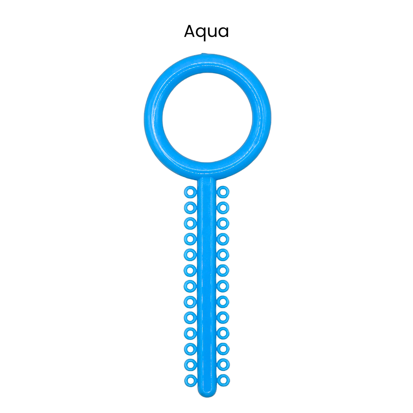 Aqua Orthodontic Ligature Ring Ties