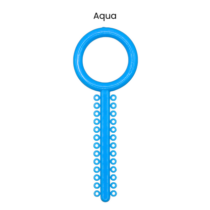 Aqua Orthodontic Ligature Ring Ties