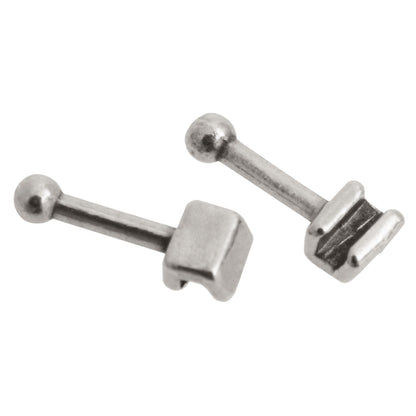 Orthodontic Crimpable Ball Hooks Short and Long Stainless Steel