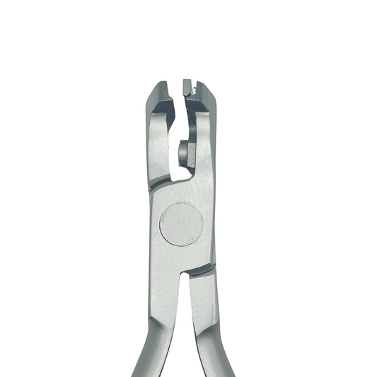 Distal End Cutter with Flush Cut & Safety Hold (TC) - Mini Head - Long Handle