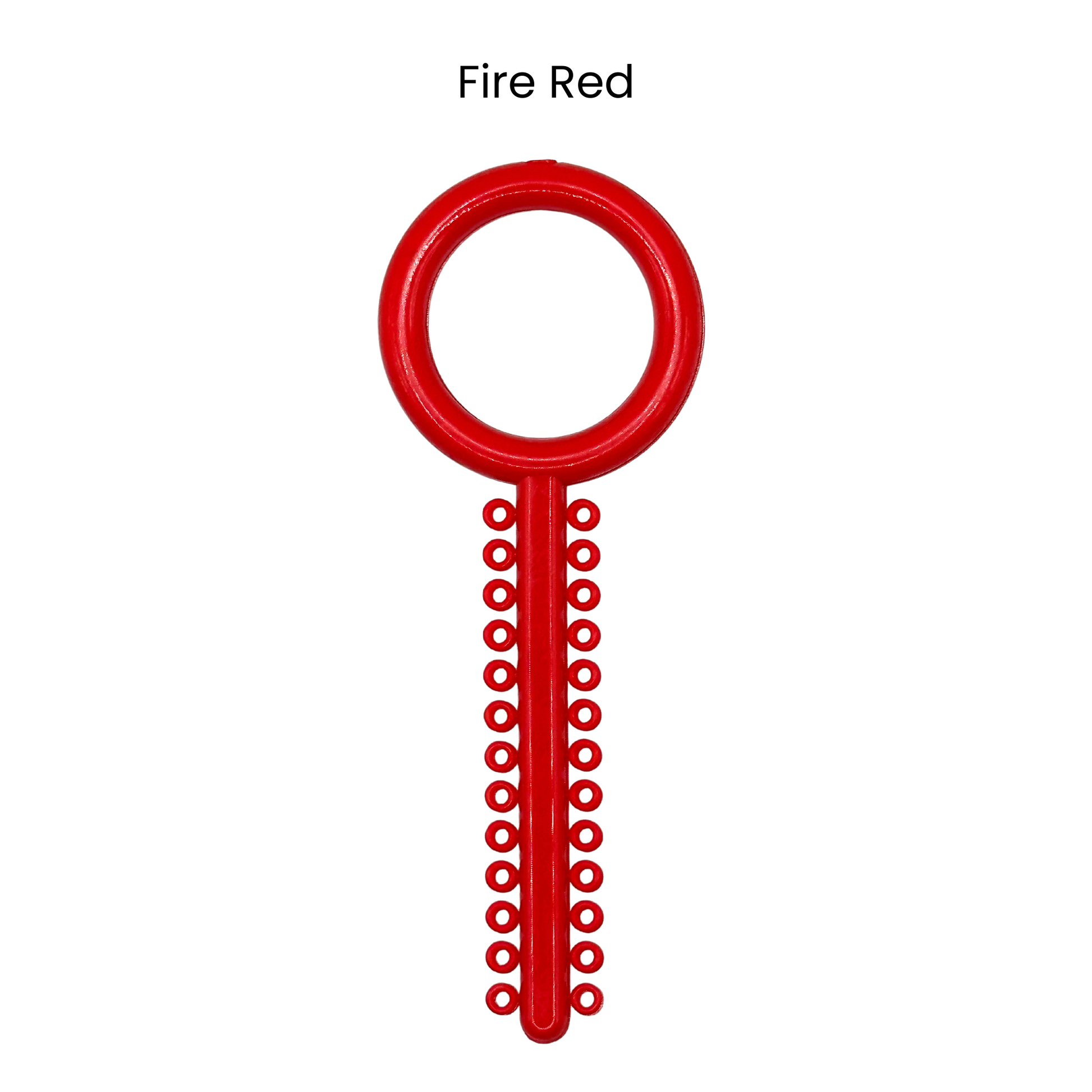 Fire Red Orthodontic Ligature Ring Ties