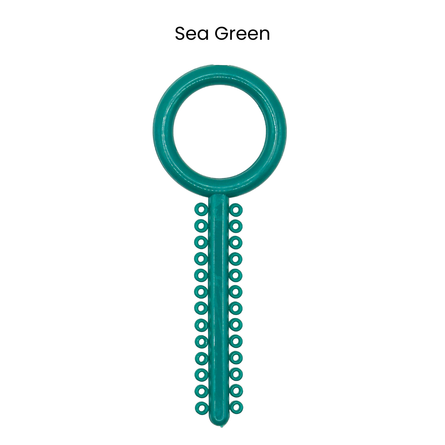 Sea Green Orthodontic Ligature Ring Ties